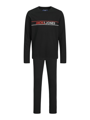 JACK & JONES Junior Schlafanzug lang in black