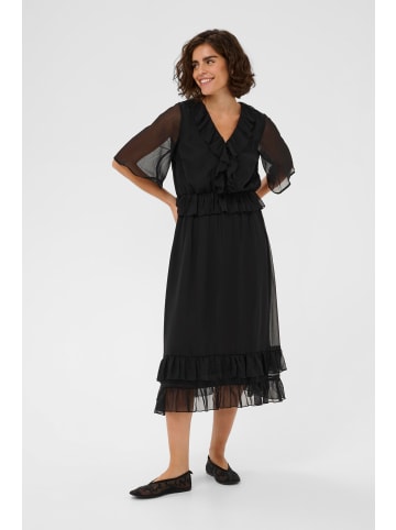 Kaffe Kleid KAdemi Regular fit in Black Deep