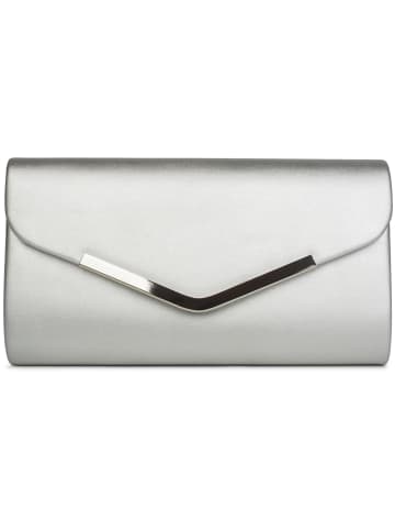 styleBREAKER Clutch Handtasche in Silber