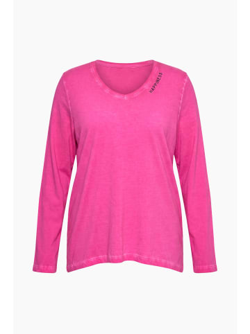 Ulla Popken Longshirt in pink