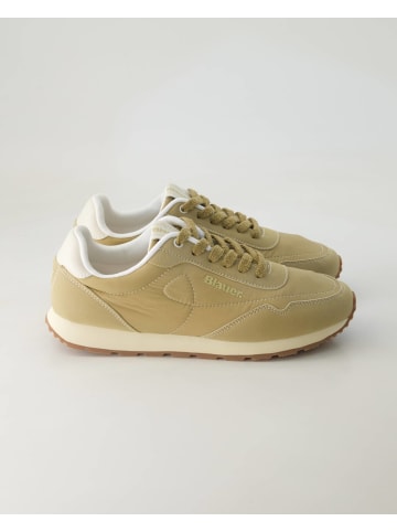 BLAUER USA Sportliche Schnürschuhe in Beige