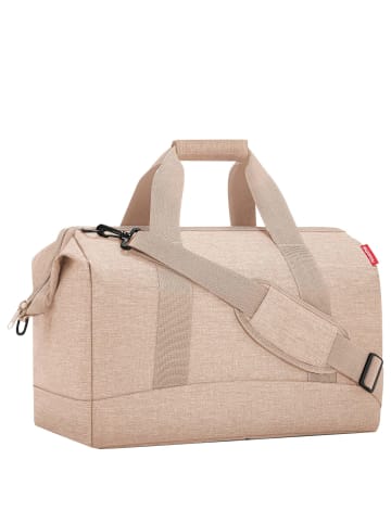 Reisenthel travelling allrounder L - Reisetasche 48 cm (leo vanilla) in twist coffee
