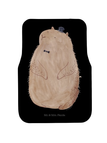 Mr. & Mrs. Panda Fußmatte Fürs Auto Murmeltier ohne Spruch in Schwarz