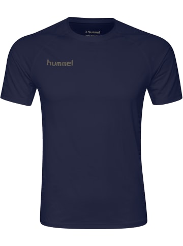 Hummel Hummel T-Shirt Hml Multisport Herren Dehnbarem Atmungsaktiv in MARINE