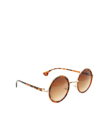 collezione alessandro Sonnenbrille " Hippie " in braun