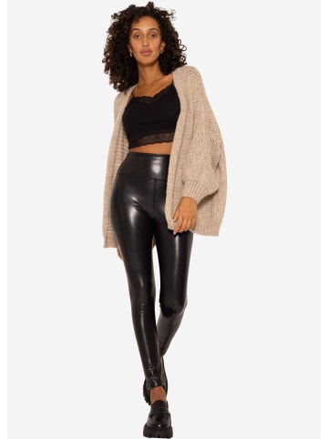 SASSYCLASSY Oversize Cardigan in Beige