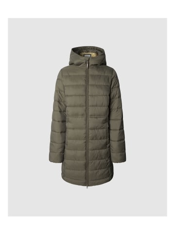 Pepe Jeans Sally Langer Mantel in Kaki