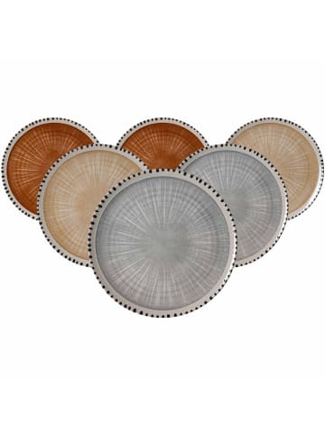 Ritzenhoff & Breker 6er Set Platzteller Natura ø 32 cm in Mix