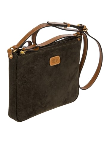 BRIC`s Life - Schultertasche  25 cm (olive) in olive