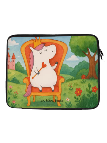 Mr. & Mrs. Panda Laptoptasche Einhorn Prinzessin Design ohne Spruch in Weiß