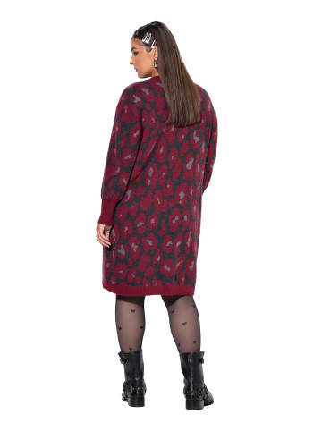 Studio Untold Kleid in weinrot
