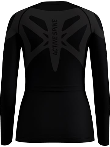 Odlo Longsleeve "Active Spine Light" in Schwarz