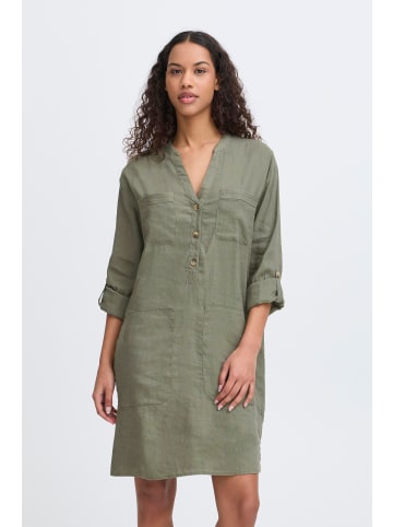 PULZ Jeans Minikleid in Grün