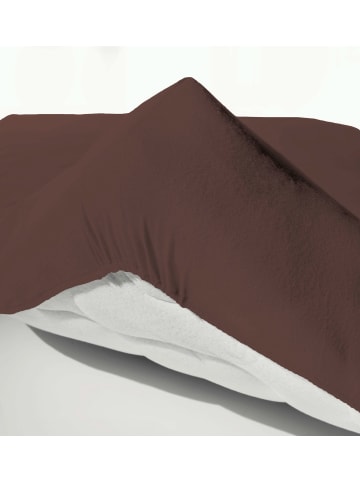 JACK Biber Spannbettlaken Spannbetttuch in Nougat