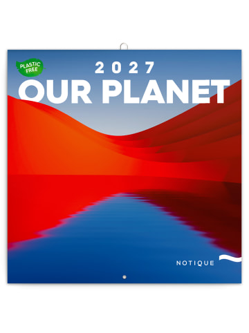 NOTIQUE Wandkalender 2027 in Unser Planet - 30 x 30 cm