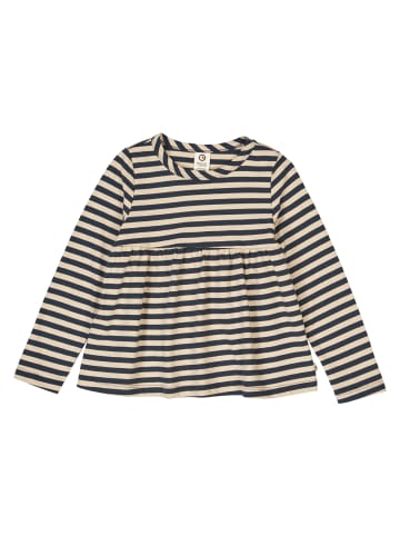 müsli Langarmshirt in Oak/ Night blue