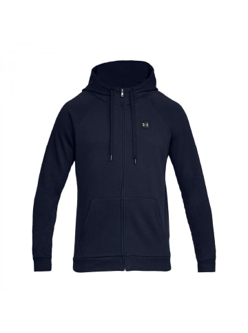 Under Armour Jacke RIVAL FLEECE FZ HOODY in Dunkelblau