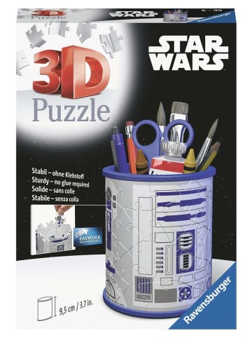 Ravensburger Konstruktionsspiel Puzzle 54 Teile Utensilo Star Wars R2D2 6-99 Jahre in bunt