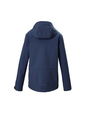 Killtec Übergangsjacke mit Kapuze wind- und wasserabweisend in Blau