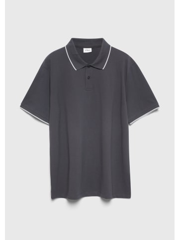 s.Oliver Polo-Shirt in 9581_schiefergrau