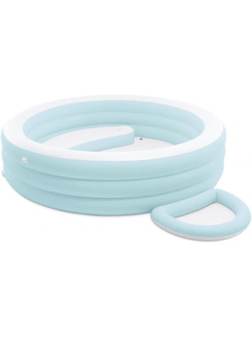 Intex Planschbecken Swimcenter Canopy Lounge 277x221x137cm in blau