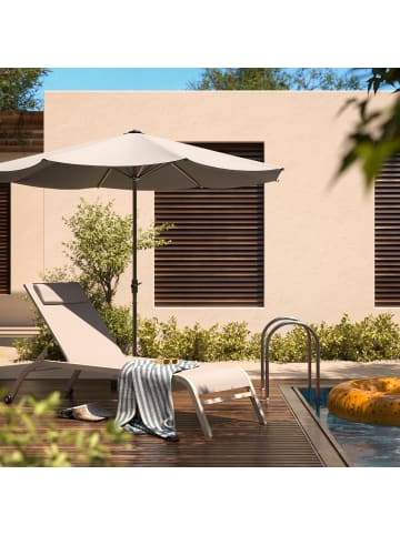 home24 Sonnenliege Bruny in Beige
