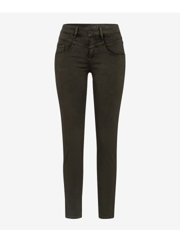 BRAX  5-Pocket-Hose in Black Olive