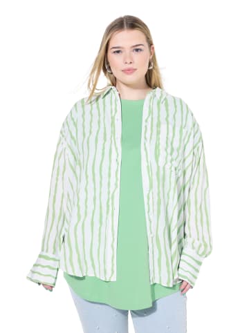 Studio Untold Hemdbluse in kleegrün