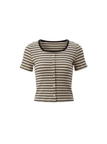 VINAJA Women T-Shirt in Cream Black
