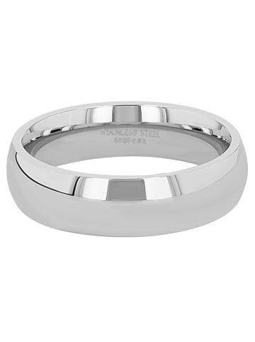 Adeliás Herren Ring aus Edelstahl in silber