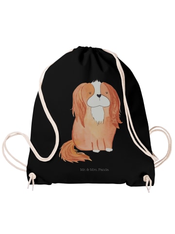 Mr. & Mrs. Panda Turnbeutel Hund Cavalier King Charles Spaniel o... in Schwarz