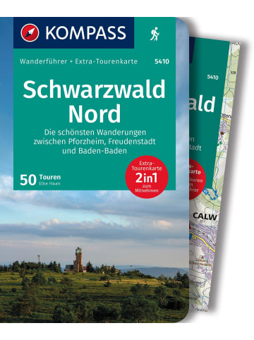 Kompass-Karten KOMPASS Wanderführer Schwarzwald Nord, Die schönsten Wanderungen zwischen...