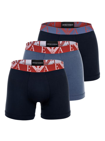 Emporio Armani Boxershort 3er Pack in Blau