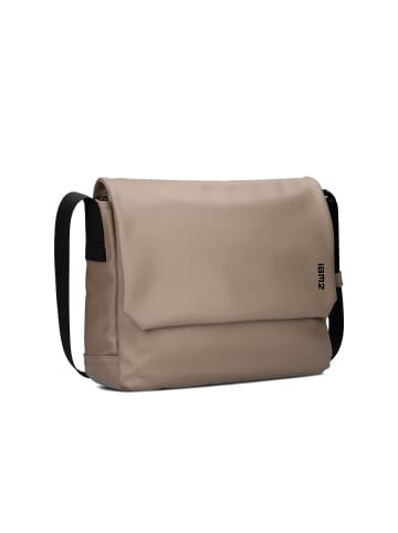 Zwei Schulumhängetasche für Erwachsene in taupe in taupe