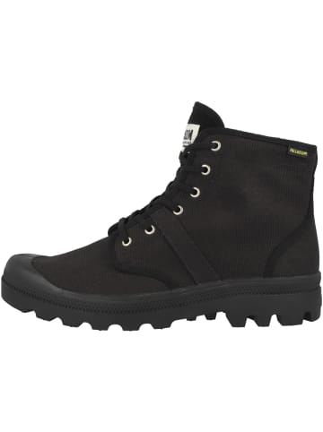 Palladium Schnürboots Pallabrousse in schwarz