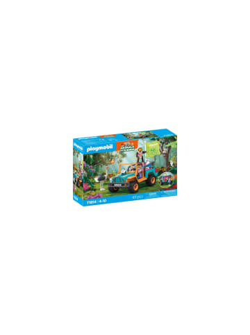 Playmobil Spielfiguren Set Animals & Friends Bunter Geländewagen, 4-10 Jahre