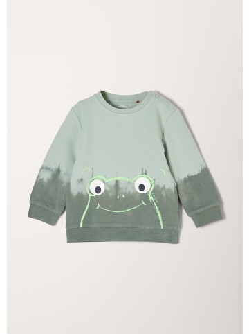 S. Oliver Sweatshirt langarm in Petrol