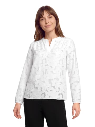 BETTY & CO Schlupfbluse mit Muster in Rohweiß