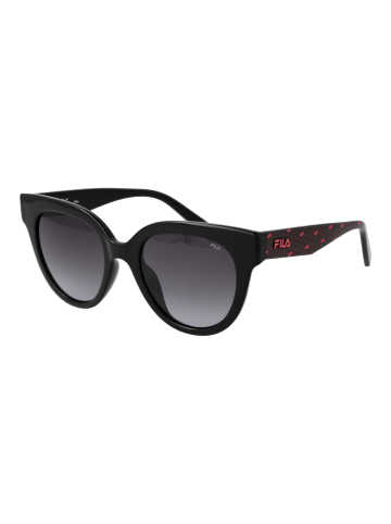 Fila Frauen Sonnenbrille Katzenauge Schwarz