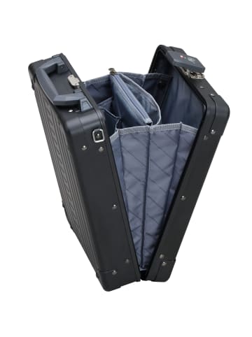 Aleon Aluminum Vertical Aktenkoffer 25 cm Laptopfach onyx