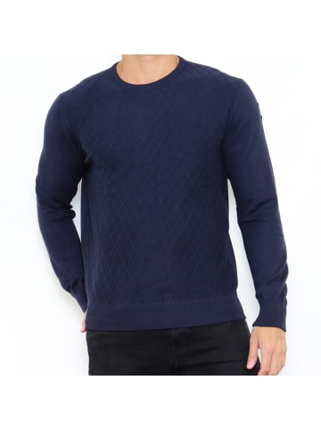 HopenLife Pullover DURENDAL in Navy blau