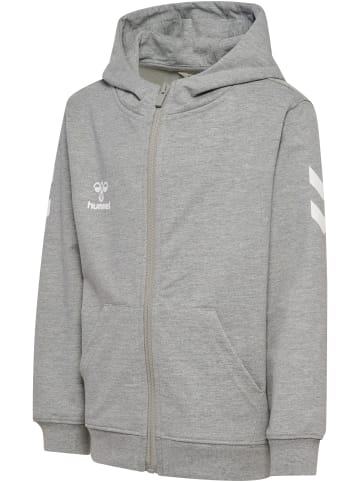 Hummel Reißverschluss Jacke Hmlgo Kinder in GREY MELANGE