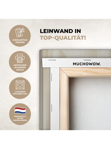 MuchoWow Leinwand bilder Verbundene Figuren (BxH)