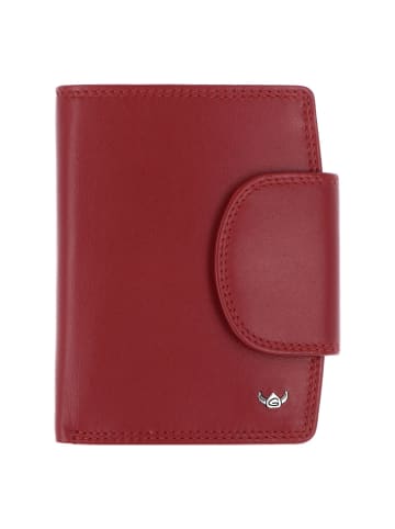 Golden Head Polo Geldbörse RFID Schutz Leder 12.5 cm rot