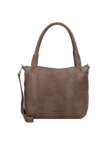 FREDs BRUDER Mia Schultertasche Leder 32 cm in taupe