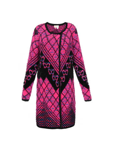 IZIA Cardigan in black multicolor