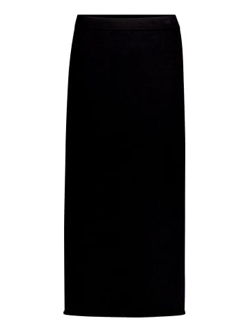 Betty Barclay Strickrock mit Seitenschlitzen in Schwarz
