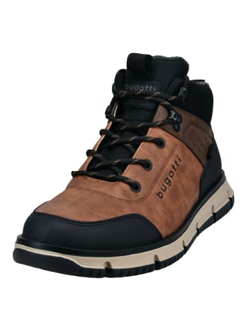 Bugatti Stiefelette Braun/Schwarz