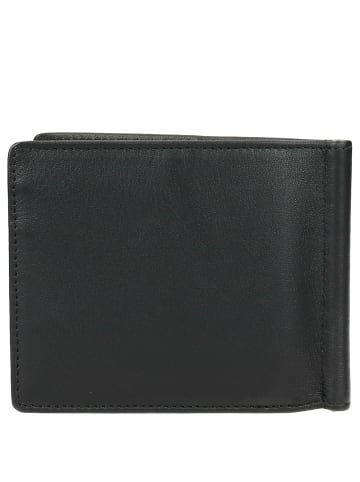 Esquire Logo - Geldbörse 6cc 11 cm RFID CARDSAFE (black) in schwarz