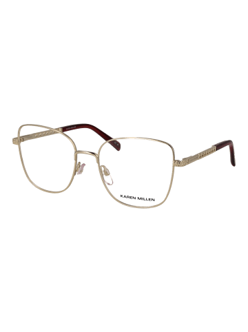 Karen Millen Damen Optische Fassungen Quadrat Gold